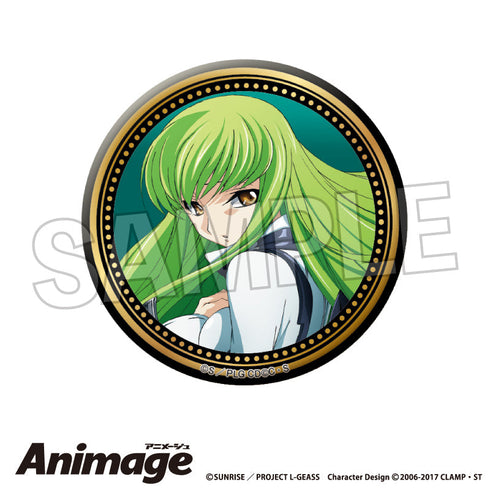 『コードギアス 反逆のルルーシュ』Animageギラギラ缶バッジ vol.3 N